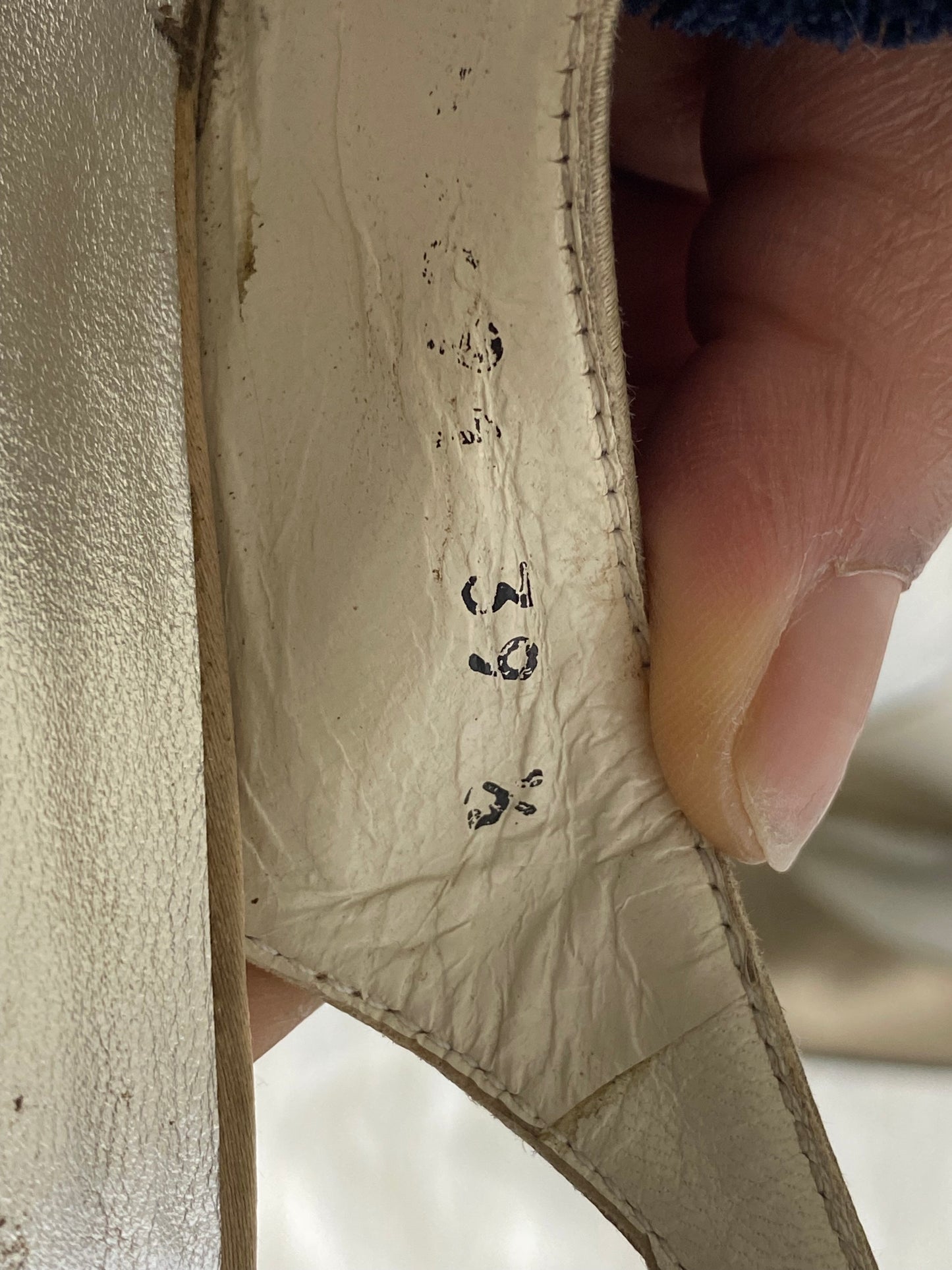 Satin Champagne Slingback Peep Toe Pumps