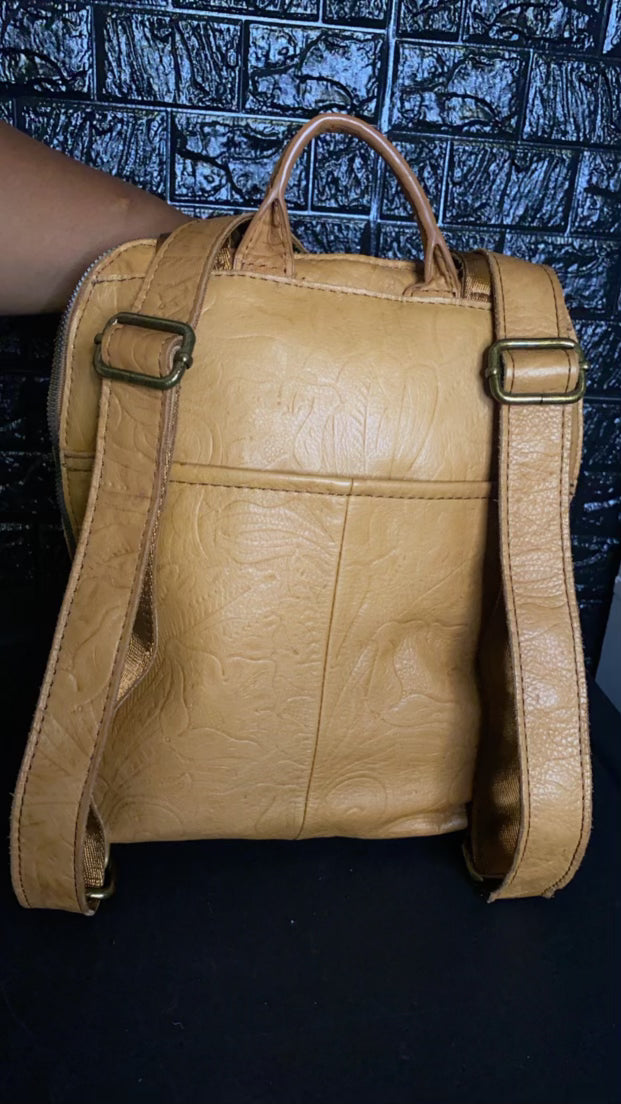 Leather Co. Backpack Purse