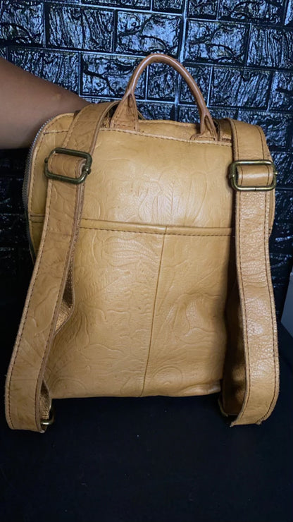 Leather Co. Backpack Purse